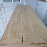 Vintage craft furniture on casters in pitch pine, 6 lockers.