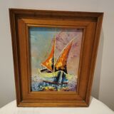 Oil on wood