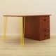 Teak desk, Danish design, 1970s, manufactured by Bornholm Møbelfabrik