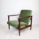 Green Olive GFM-142 Armchair by Edmund Homa, 1970s