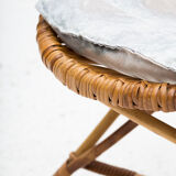 Rattan side chair, Dutch design, 1950’s