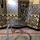 Suite of 4 chrome metal chairs 1970