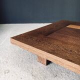 Postmodern Wengé Coffee Table, 1990s