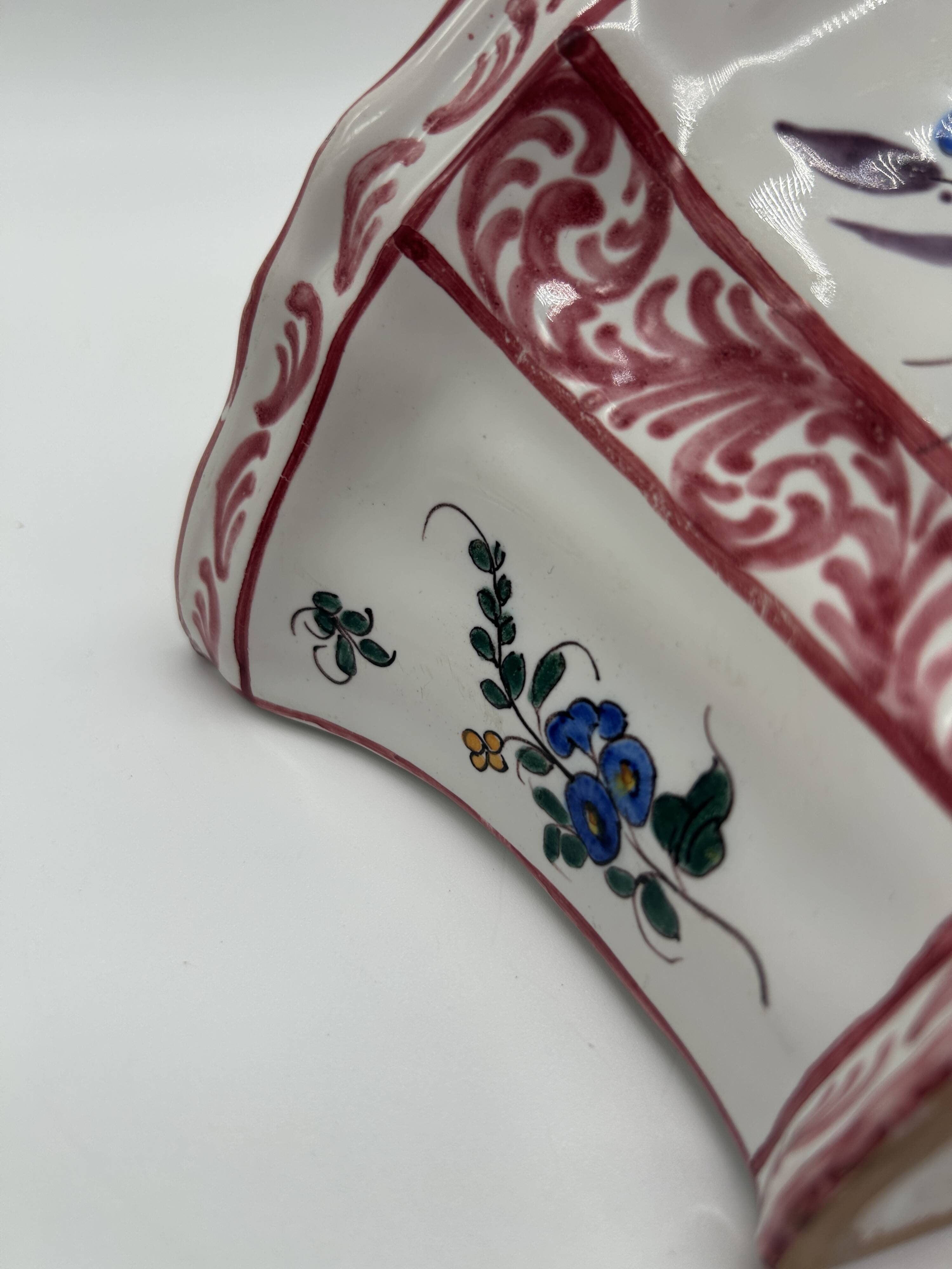 Antique wall-mounted vase - Japonese decor