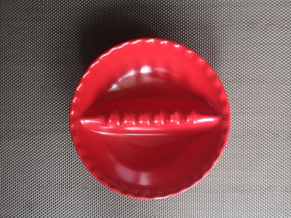 Red Melamine Ashtray Willert Home, USA, 1970s