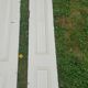 Pair of doors and their frame