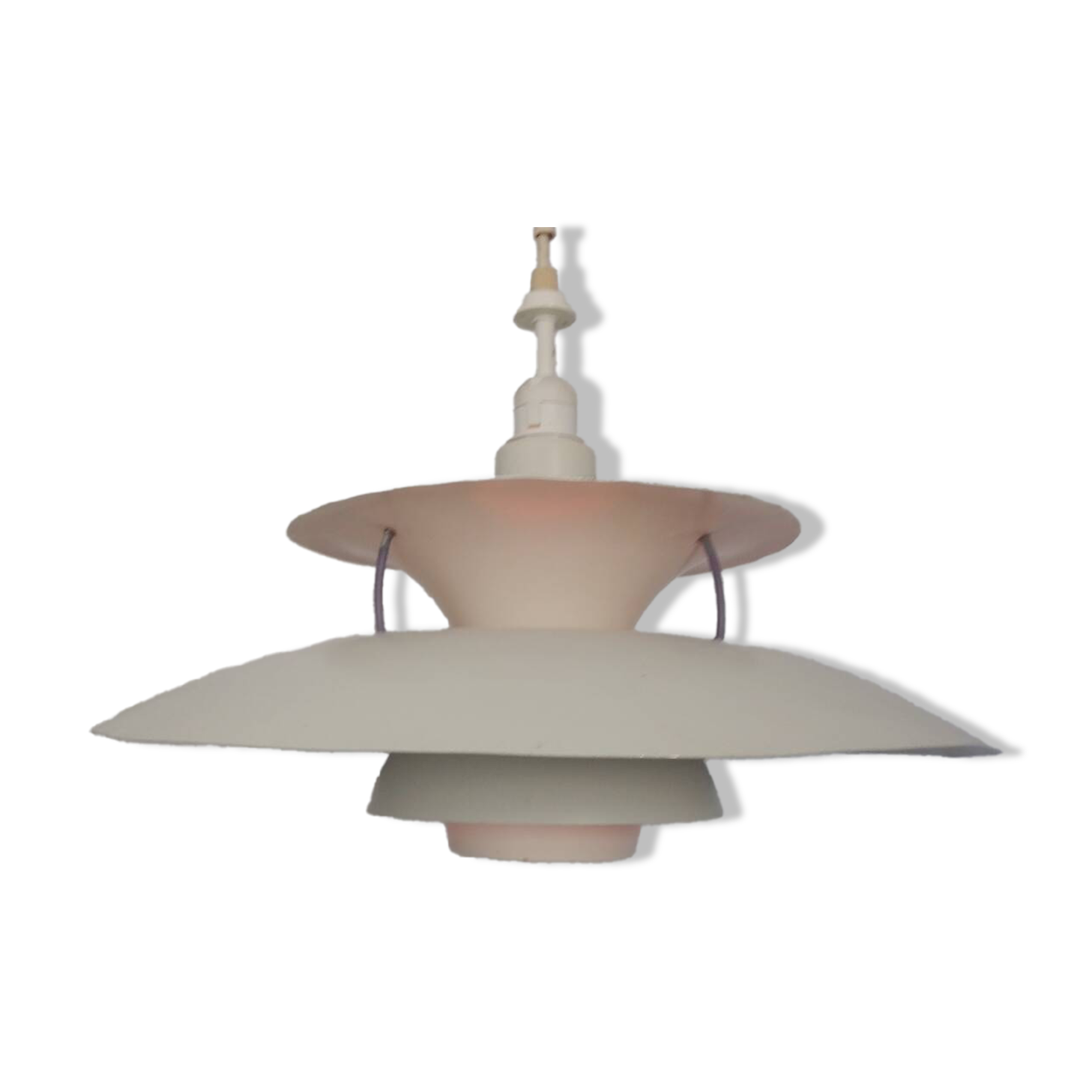 LOUIS POULSEN PH 5 Lustre  1970 DANISH design Space Age VOIR DESCRIPTIF