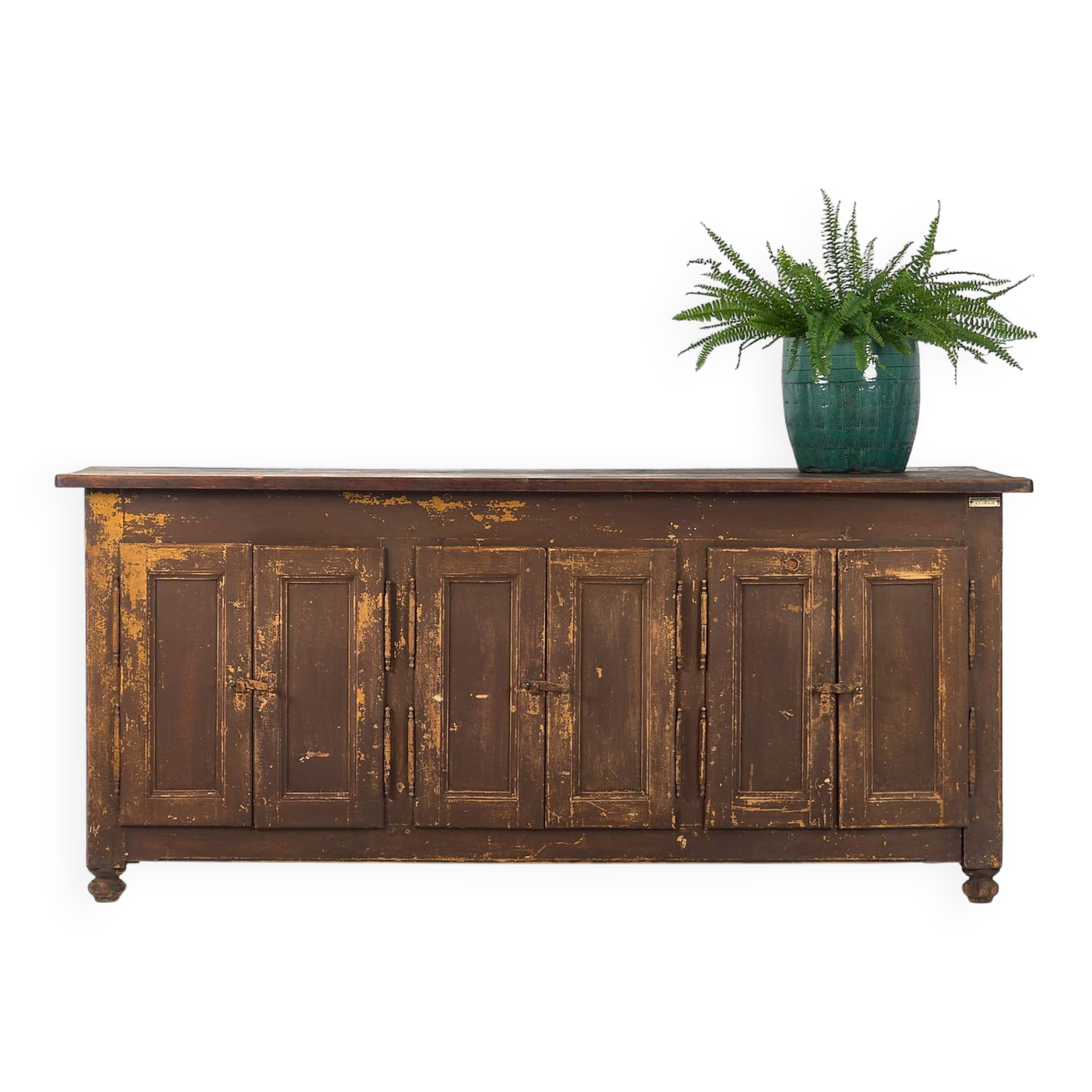 Buffet, îlot ancien en bois, vers 1850