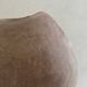 Tate - artisanal pot in mineral cement – Wabi-Sabi style