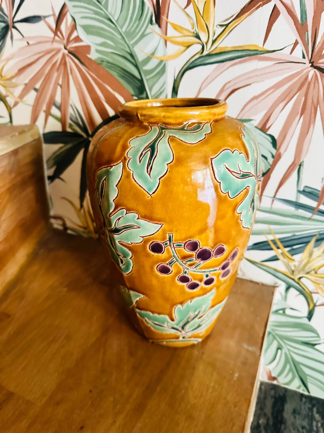 Old 19th century vase