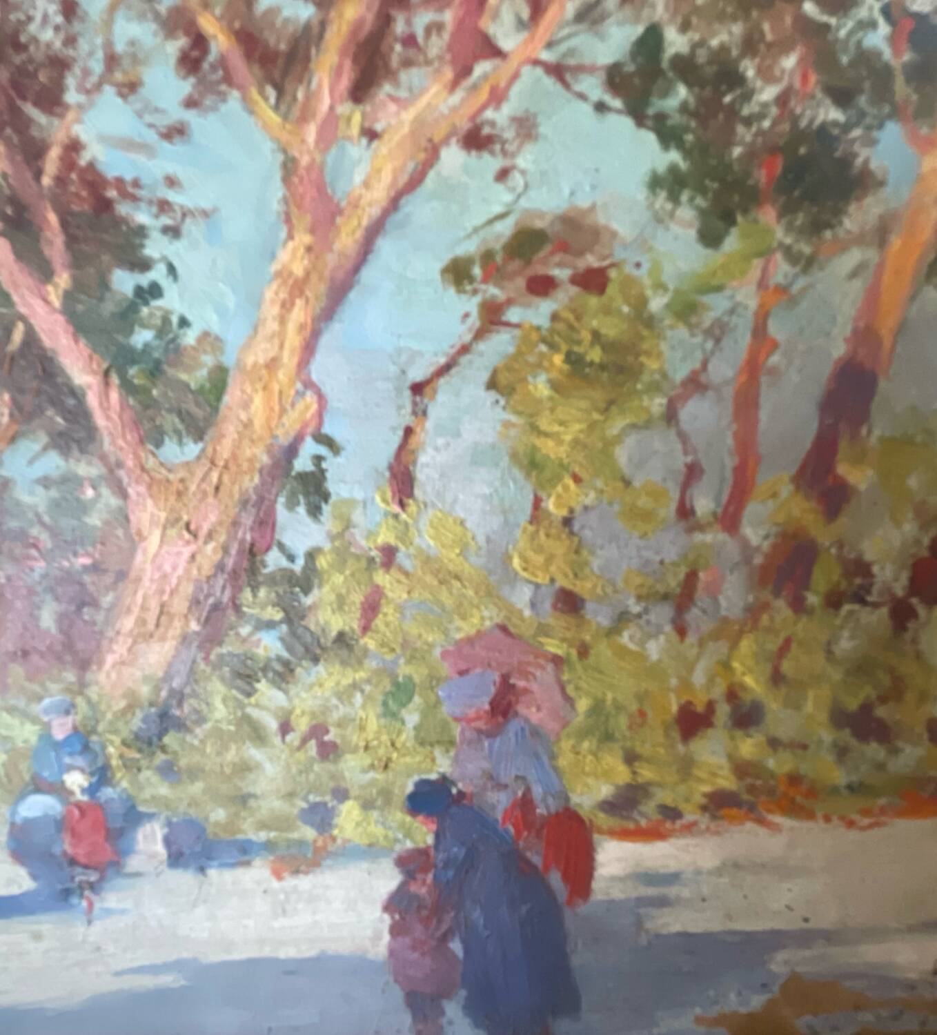 Oil painting by Hyacinthe Royet (1862-1926).
