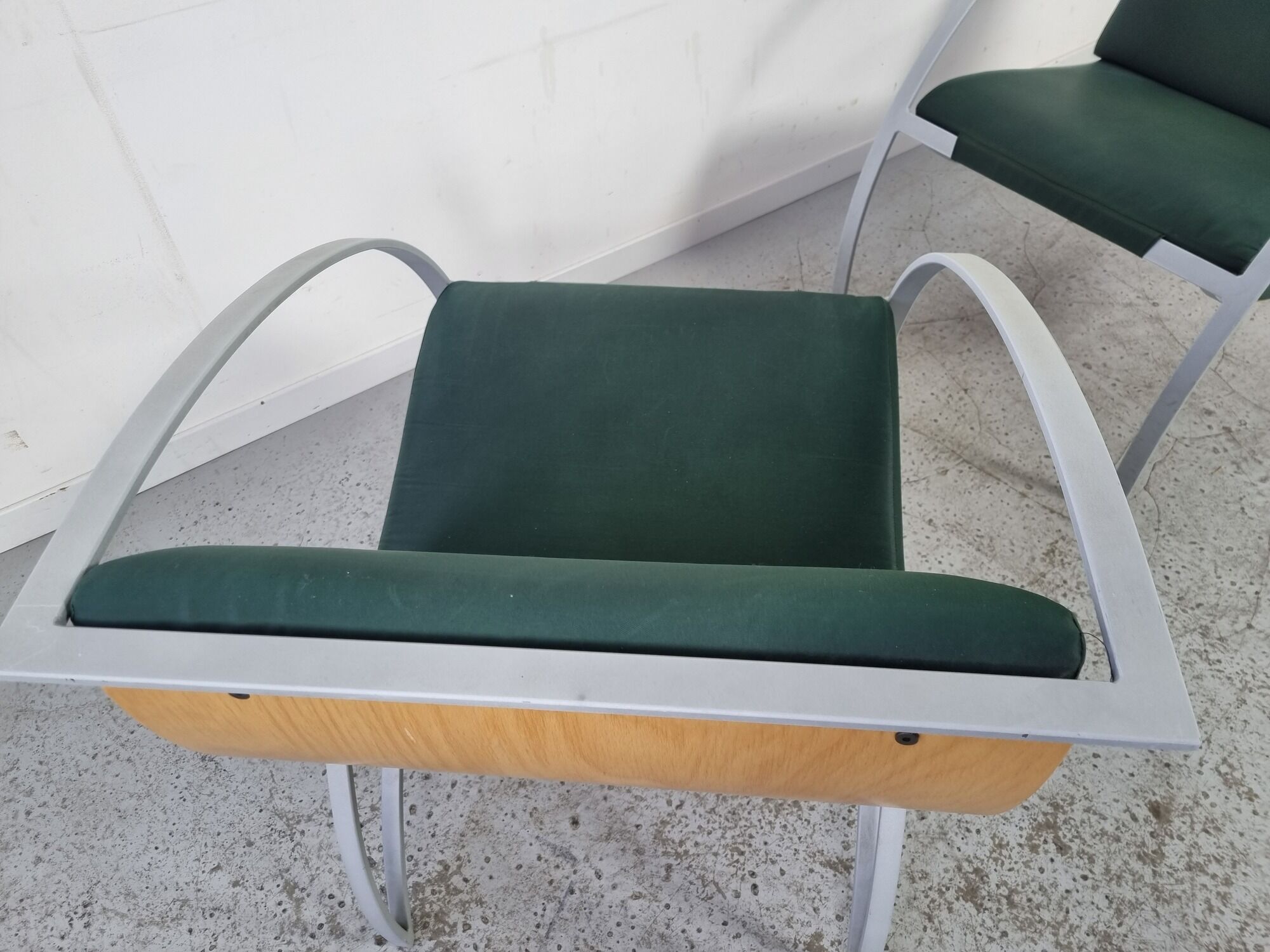 Pair of armchairs "Karlo" by Karl Friedrich Foster for KFF, 90s