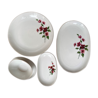 Set of 4 serving dishes