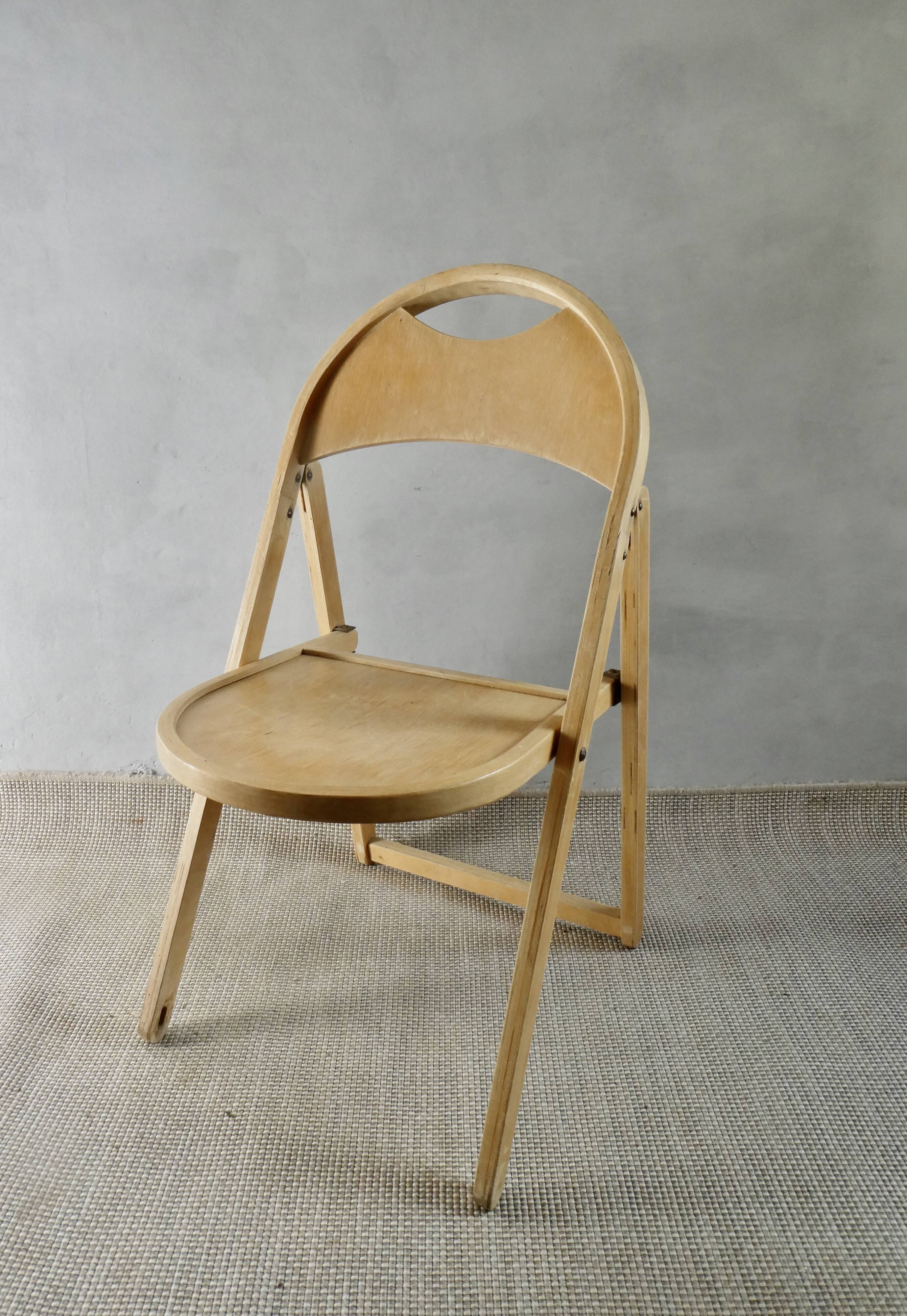 OTK folding chair model No 24, 1960s