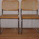 2 chaises Marcel Breuer édition italienne B32