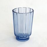 Blue Art Deco vase