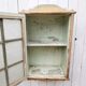 Meuble mural  armoire vitré en bois  50’s