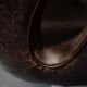 Vintage Mid-Century Modern Danish Brown Leather Swan Chair by Arne Jacobsen
