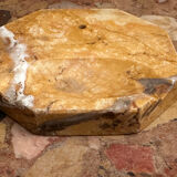 Art Deco Orange Marble Ashtray/ Catchall