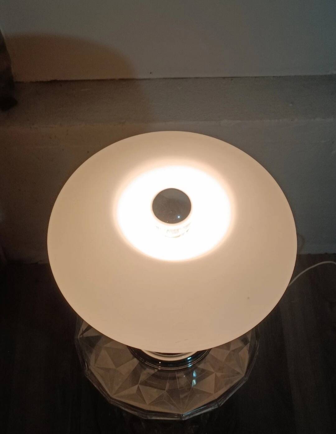 Murano glass design lamp Italy 1970s