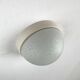 Suspension or wall lamp moon in glass from the vintage German space era by Peill & Putzler, 1970s.