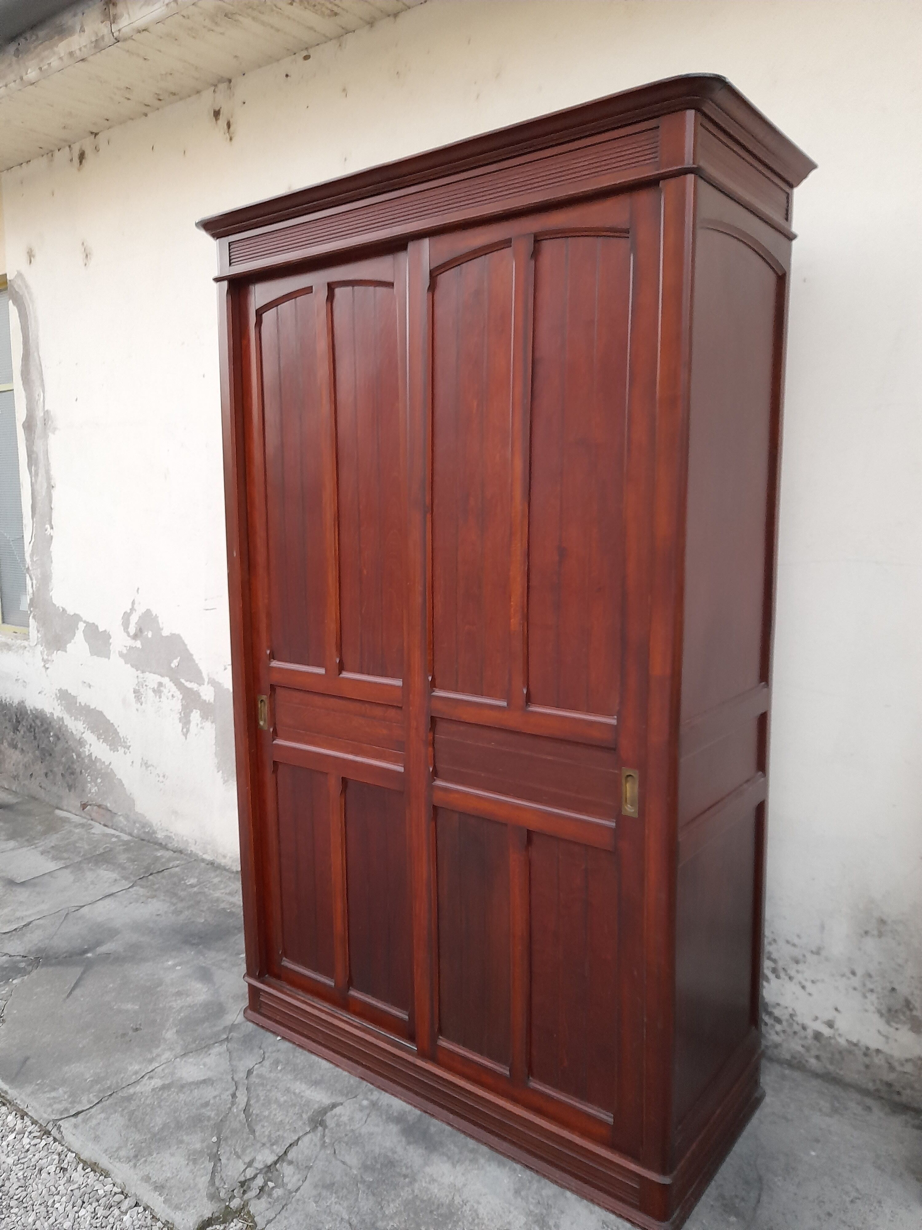 Old Penderie wardrobe in Beech 1900