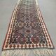 Old Turkish narrow Kilim Runner 233x66 cm shabby chic, vintage kelim
