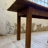 Walnut farmhouse table 2.10m from the 50s