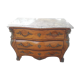 Dresser in marquetry and bronze