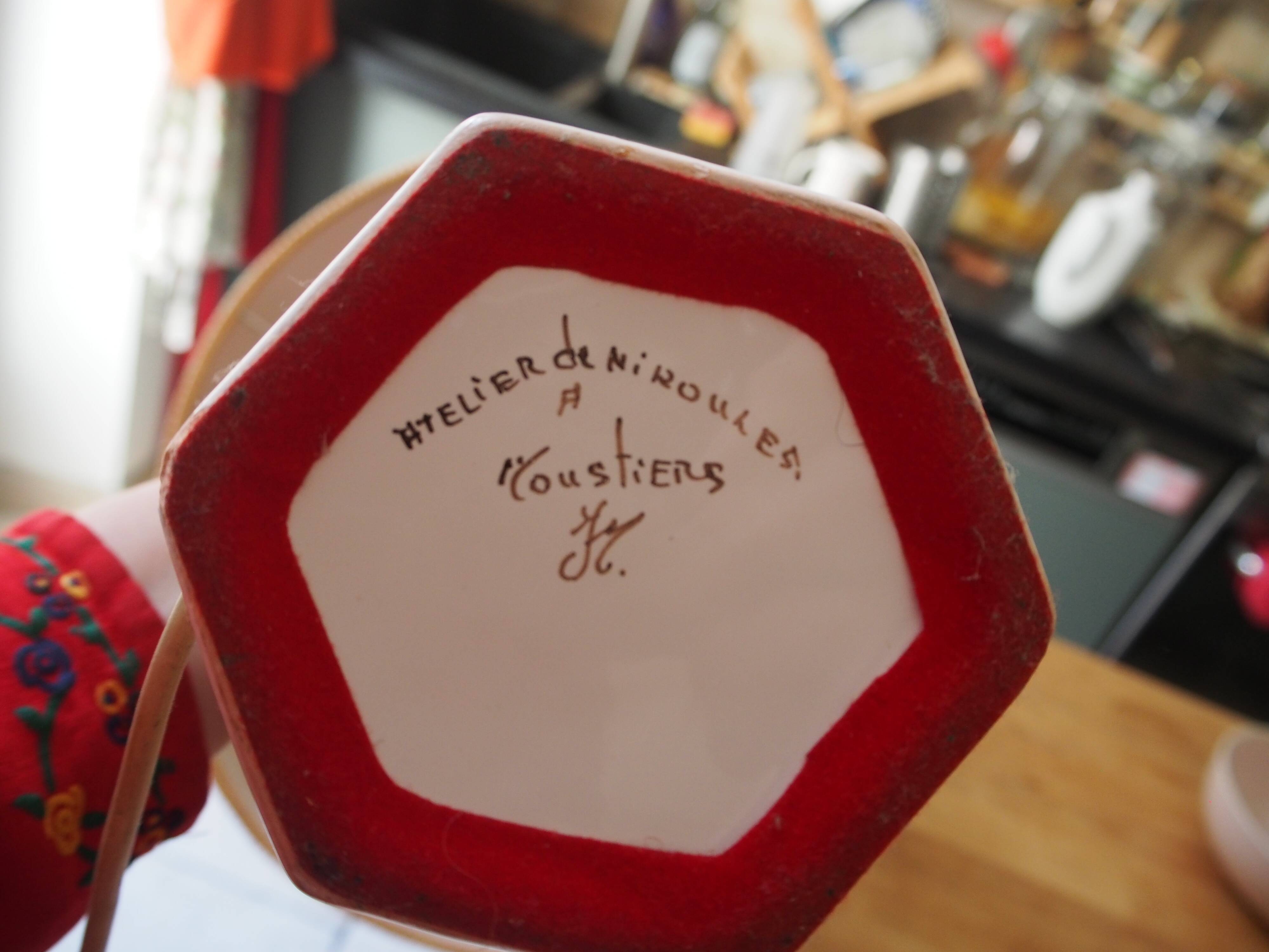 Moustiers lamp