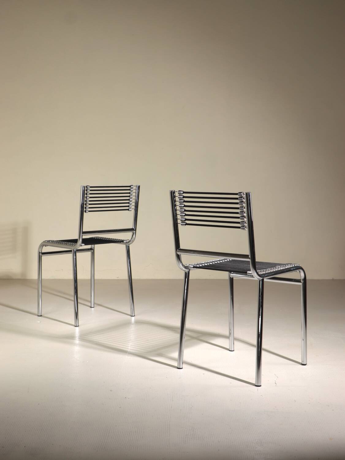 Set of 5 'Sandows' chairs by René Herbst