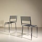 Set of 5 'Sandows' chairs by René Herbst