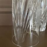 Verres en cristal vintage