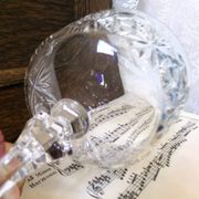Large crystal bowl, ideal as a centrepiece or candlestick.
