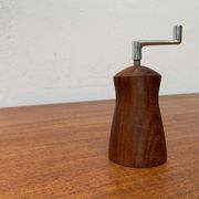 Mid-century teak pepper mill by Pede, 1960s.