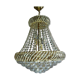 Lustre hot air balloon tassels cristal k9