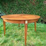 Directoire style round table with extensions