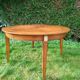Directoire style round table with extensions