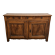 19th-century walnut buffet – 3 drawers