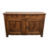 19th-century walnut buffet – 3 drawers