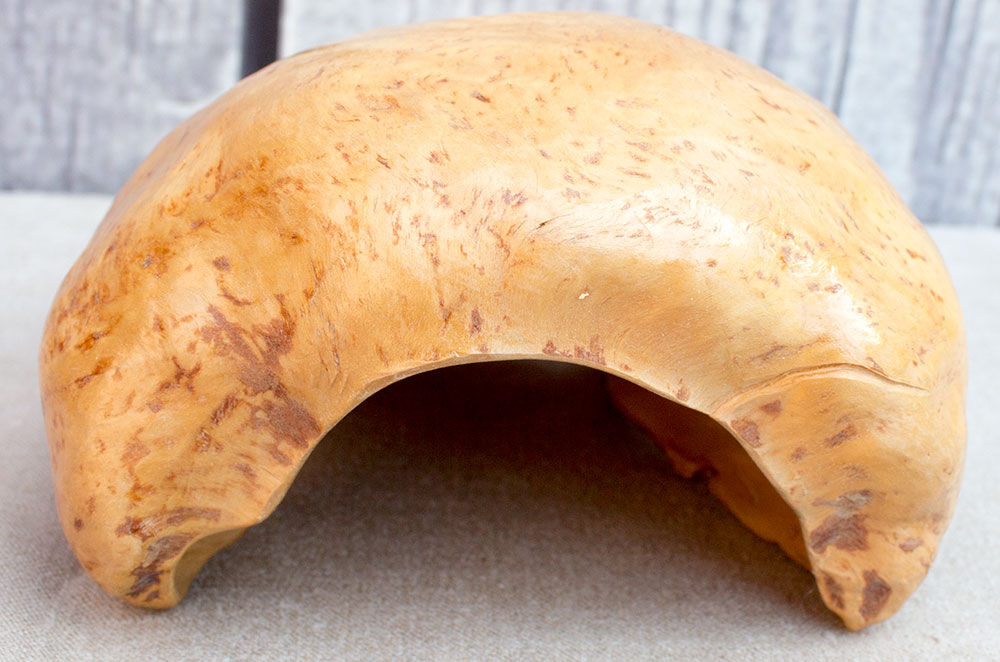 Old wooden bowl from Sweden Lapland 13 cm
