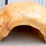 Old wooden bowl from Sweden Lapland 13 cm