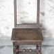 Chaise Lorraine, chaise d'appoint en bois XVIIIe