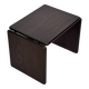 Vintage Italian side table made of ebonized wood 70's design