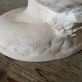 Plaster bust