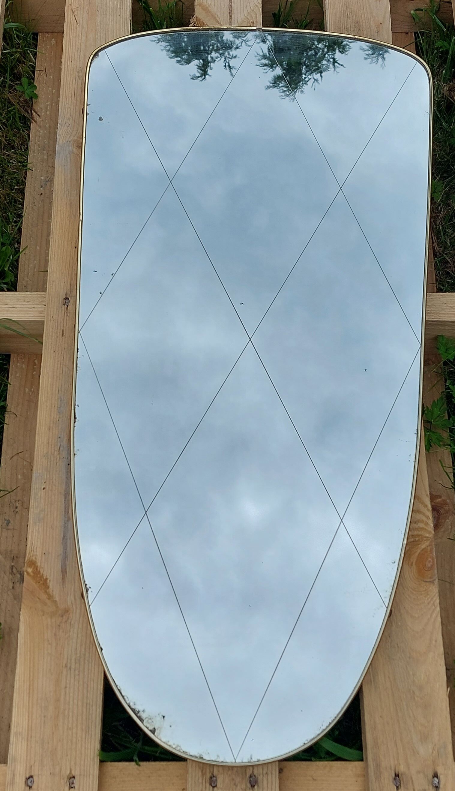 Miroir rétroviseur 79 x39 cm