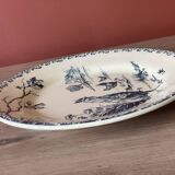Gien porcelain plate