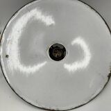 Enameled sheet metal pendant lights