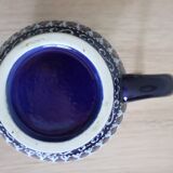 Beer mug with tin lid