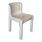 White 4875 chair by Carlo Bartoli for Kartell